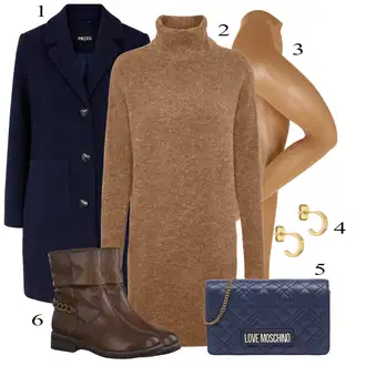 outfit mit Črna Škorenj Tamaris "Priložnostna oblačila"