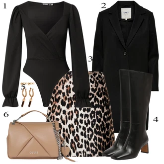 Zimske Outfiti mit Bluza & Tunika Missguided "Priložnostna oblačila"