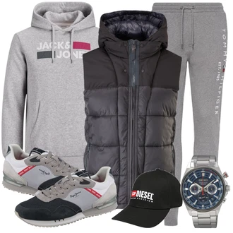 Outfit mit Schwarz Hut Diesel "Alltags Outfit"