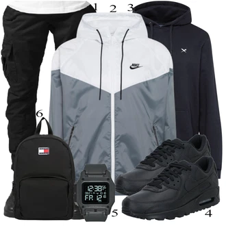 outfit mit Črna Urban Classics "Praktičen videz"