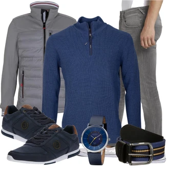Outfit mit Grau Tom Tailor Denim "Alltags Outfit"