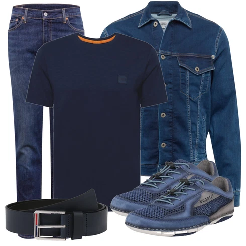 Blau/Dunkelblau/Lila Hose Große Größe/Slim Fit Jeans/Winterjacke/Straight Leg Jean/Girlfriend Jeans/Tapered-Jeans/Dad Jeans/Regular-Fit Jeans/Boyfriend Jean/Low Rise Jean/Vintage Jeans/Jeans mit Schlitz/Damen 7/8-Länge Jeans levi's ® kombinieren
