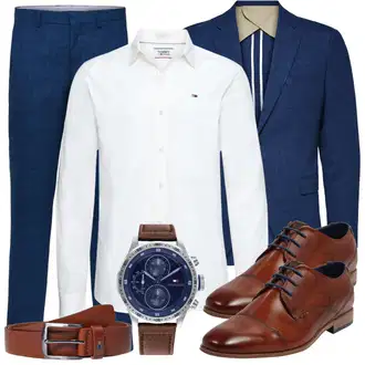 Business Outfits mit Weiß/Creme Bluse Große Größe/Business Hemd/Musselin Hemd/Casual Hemd/Hemdbluse/Bügelfreies Hemd/Businesshemd Tommy Jeans "Business Outfits"
