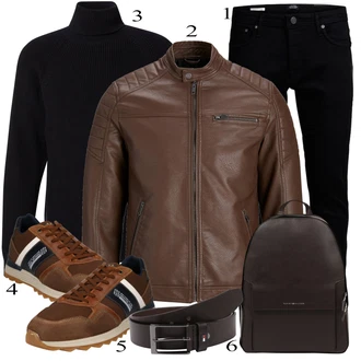 outfit mit Rdeča Čevlj Superga Bullboxer "Poslovna oblačila"