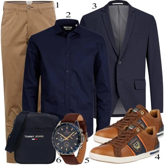 outfit mit Črna Obleka Jack & Jones "Vsakdanja oblačila"