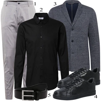 outfit mit Črna Superga MICHAEL Michael Kors "Poslovna oblačila"