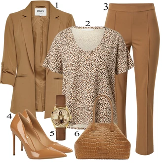 Outfit sa Bež Oui "Tvoj otmjeni outfit"