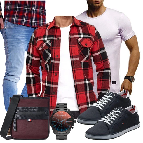 Blau Trachtenmode Tommy Hilfiger kombinieren
