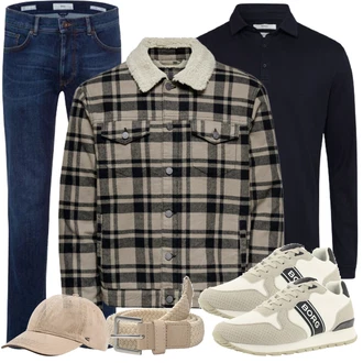 Outfit mit Grau Sneaker bjÖrn Borg "Cooles Outfit"
