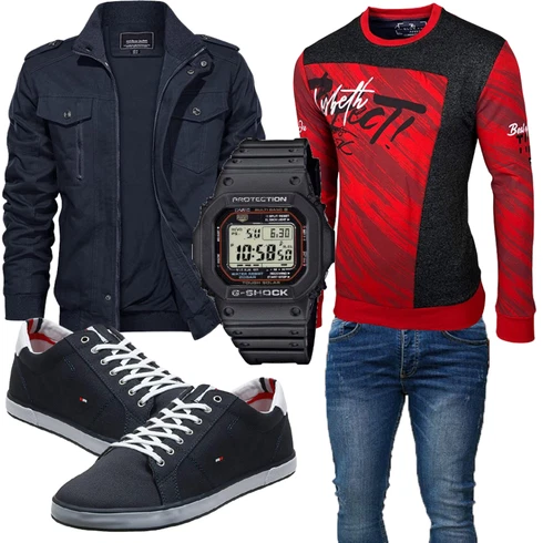 Blau Trachtenmode Tommy Hilfiger kombinieren