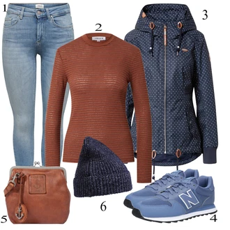 Outfit sa Crna/Plava Traper Jakna Ragwear "Tvoj otmjeni outfit"