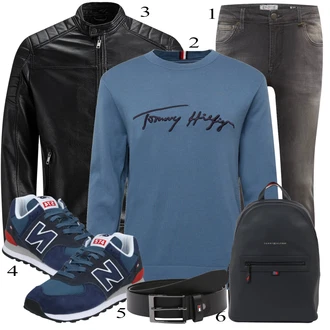outfit mit Črna Superga New Balance "Vsakdanja oblačila"