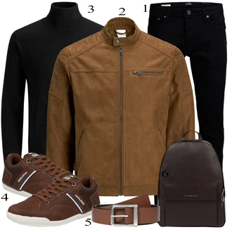 outfit mit Rdeča Superga Jack & Jones "Vsakdanja oblačila"