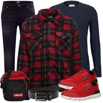Outdoor Outfit mit Lila/Dunkelblau Biker Jeans/Slim Fit Jeans/Leder Schuhe/Lederjacke/Herren Lederjacke/Thermojeans/Winterjacke/Jeans mit Schlitz/Push up Jeans/Damen 7/8-Länge Jeans denim project "Freizeit Outfit"Look: Uni, Lack, Old Money, Outdoor, Coole, Schön, Elegant, Schlichte