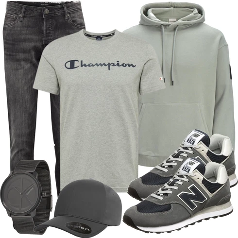 Grau/Hellgrau/Dunkelgrau Lederjacke/Slim Fit Jeans/Low Rise Jean/Low Waist Jean/Leder Schuhe/Biker Jeans/Jeans mit Schlitz/Winterjacke/Knöchelstiefel/Push up Jeans/Damen 7/8-Länge Jeans/Cropped Jeans Jack & Jones kombinieren mit Grau/Hellgrau/Dunkelgrau Lederjacke/Slim Fit Jeans/Low Rise Jean/Low Waist Jean/Leder Schuhe/Biker Jeans/Jeans mit Schlitz/Winterjacke/Knöchelstiefel/Push up Jeans/Damen 7/8-Länge Jeans/Cropped Jeans Jack & Jones
