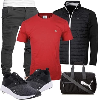 Outfit mit Accessoire/Sportrucksack Puma "Freizeit Outfits"
