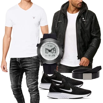 Outfit mit Schwarz Unkategorisiert GANT "Freizeit Outfits"