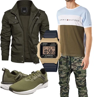 Sport Outfits mit Dunkelgrün Unkategorisiert Puma "Freizeit Outfits"