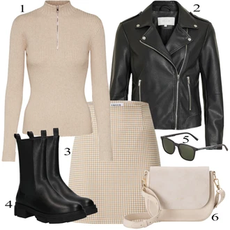 Outfit s Bílá Sluneční Brýle Lacoste "Ulice Styl Outfit"