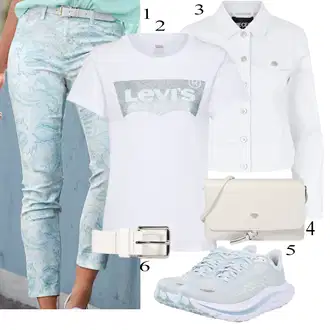 Hodanje Outfit sa Crvena Balon majica/Skraćena Majica/Košulja top/Kratki top/Ležerni topić/pletena košulja/Majica za plažu/Majica za plažu/Pulover za plažu/Top za plažu/Obični top/Pleteni top levi's ® "Zimski outfit"Look: Hodanje, Razonoda, Jahanje