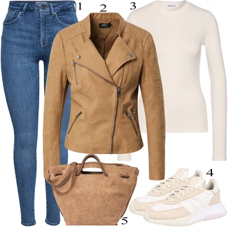 outfit mit Roza/Bež/Modra Superga Adidas Originals "Oblačila za pomlad"