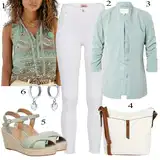 Poletni outfiti za močnejše image