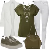 Zelene Paul Green Tenisice Outfiti image
