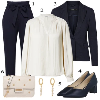 Outfit sa Crna Obuća Caprice "Tvoj otmjeni outfit"