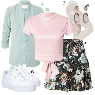 Streetwear Outfit s Bílá/Krémová Nízká Teniska/Letní Tenisky/Úzká Teniska/Skate Bota/Teniska na platformě/Kožené Tenisky Puma "Ulice Styl Outfit"Look: Unisex, Streetwear, Estetika
