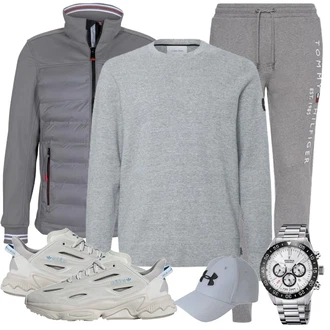 Outfit mit Sneaker/Schlaghose Adidas Originals "Sport Outfit"