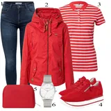 Červené Gabor Tenisky Outfity image