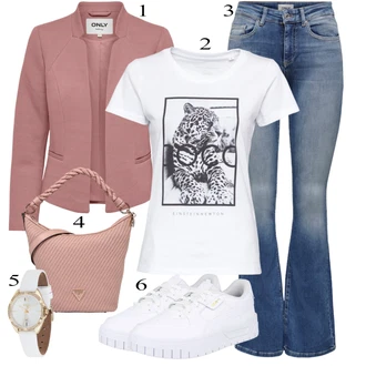 Dlouhé Outfit s Růžová/Fialová/Hnědá Neformální Sako/Kožená bunda/Kožená bunda pro muže/Pletený Sako/Blůzové Sako/Krátké Sako/Blejzrové Bund/Elegantní Sako/Bavlněný Sako/Teplákový blejzr/Kožená Pánská Bund Only "Ulice Styl Outfit"