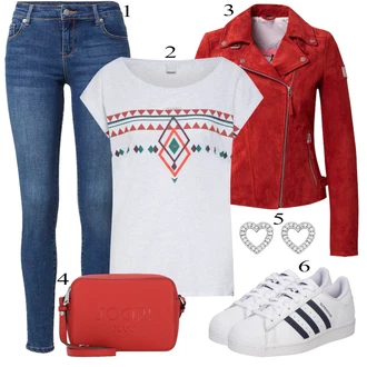 Outfit s Taška Přes Rameno JOOP! "Ulice Styl Outfit"