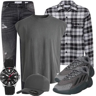 Outfit mit Schwarz Jeans "Alltags Outfit"