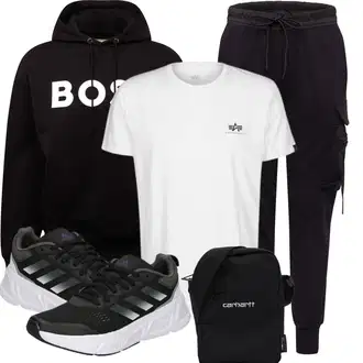 Sport Outfits Kurvige mit Weiß/Creme Bluse Große Größe/Kurzarm T-Shirt/Funktions T-Shirt/T-Shirt Training/Print Shirt/Ausgefallenes T-shirt/Shirt & Top Große Größe Alpha Industries "Alltags Outfit"