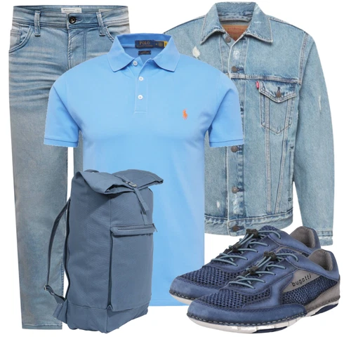Grau Bluse & Tunika Jeans Bluse/Jeans-Blazer Tom Tailor Denim kombinieren mit Grau Jeans Bluse/Jeans-Blazer Tom Tailor Denim