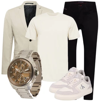 Unisex Outfit mit Schwarz Hose Große Größe/Thermojeans/Slim Fit Jeans/Straight Leg Jean/Leder Schuhe/Regular-Fit Jeans/Winterjacke/Tapered-Jeans/Herren Lederjacke/High Waist Jeans/Lederjacke/Biker Jeans Tommy Hilfiger "Casual Business Outfit"Look: Uni, Lack, Outdoor, Coole, Premium, Unisex, Elegant, Schlichte, Smart Casual