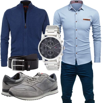 Outfit mit Sneaker Lloyd "Casual Business Outfit"