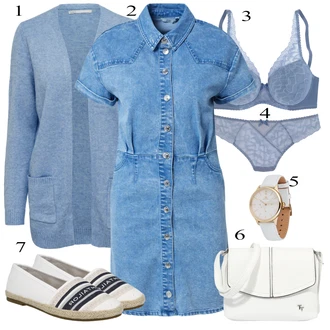 Outfit s Šedá Zimní bota/Zimní kotníková bota/Polobotek/Espadrilka Tom Tailor "Jarní Outfit"