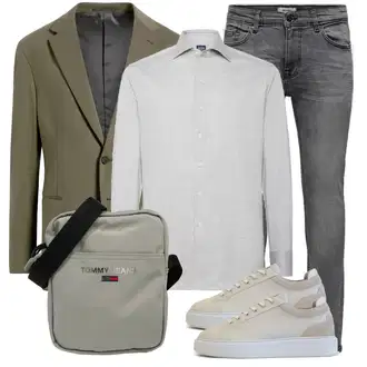 Business Outfits mit Grau Große Größe Mantel, Grau Bluse Große Größe "Casual Business Outfit"