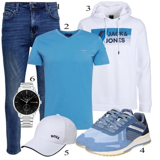 outfit mit Siva Superga SCOTCH & SODA "Vsakdanja oblačila"