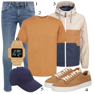 outfit mit Modra Hlače "Vsakdanja oblačila"