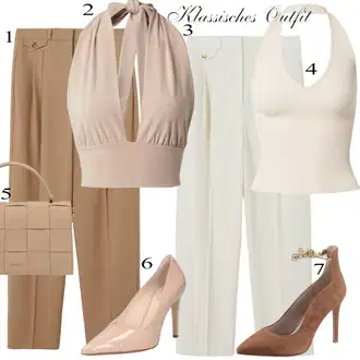 Outfit sa Bež Obuća Högl "Zimski outfit"