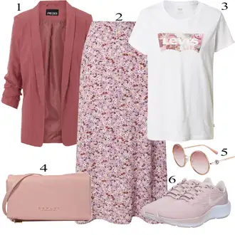 Outfit sa Bijela Sunčana Naočala Versace "Zimski outfit"