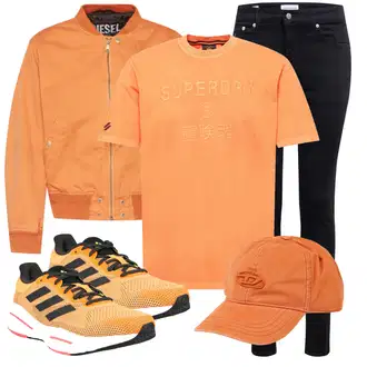 Outfit mit Große Größe Superdry "Cooler Look für den Frühling"