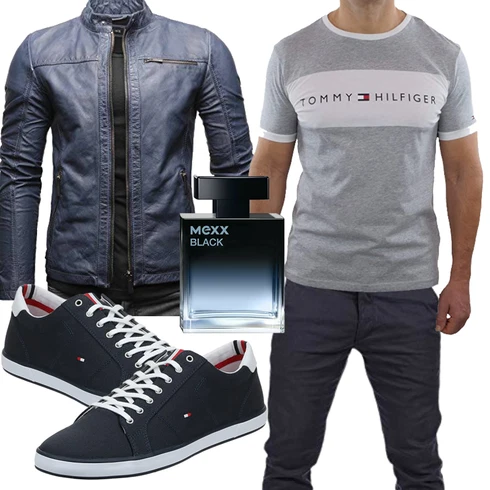 Mischfarben/Schwarz Schuh Sneaker Tommy Hilfiger kombinieren