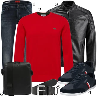 outfit mit Črna Čevlj Superga Tommy Hilfiger "Vsakdanja oblačila"