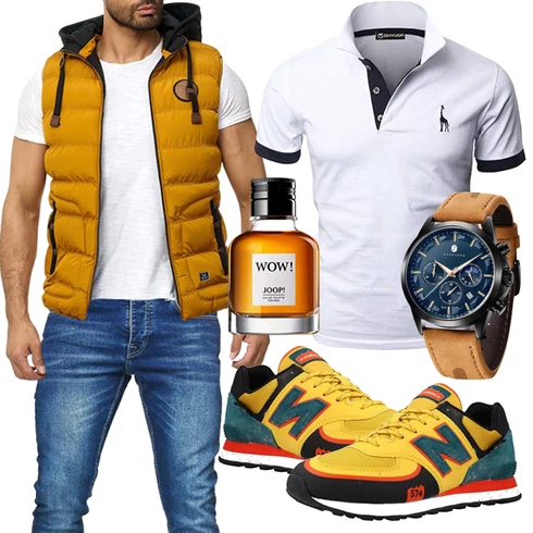 Gelb Jacke Winter Parka BLACKROCK kombinieren