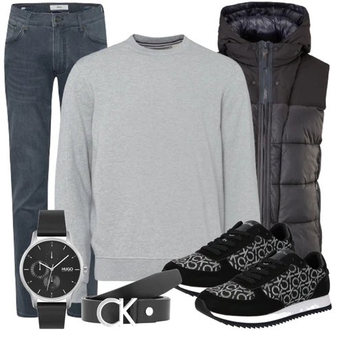 Weiß Jeans Brax kombinieren