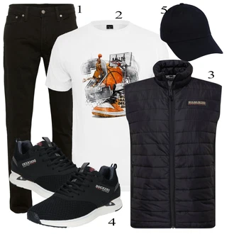 outfit mit Črna Superga Dockers by Gerli "Vsakdanja oblačila"